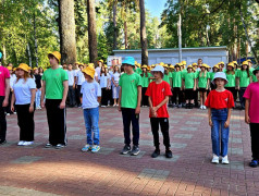 Линейка и праздничный концерт в честь открытия 3 лагерной смены!