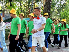 Линейка и праздничный концерт в честь открытия 3 лагерной смены!