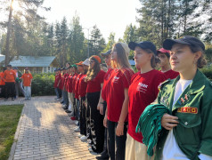 Торжественная Линейка Открытия третьей лагерной смены в ДОЛ Маяк!