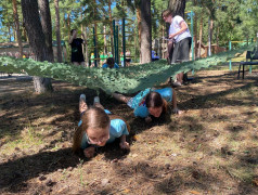 Завершаем летний сезон общелагерной командно-стратегической игрой "Железнодорожный вызов"!