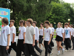 День военно-морского флота в лагере "Магистраль"