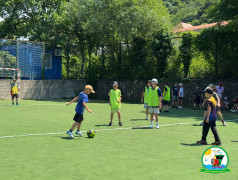 Время спорта: активные тренировки по пионерболу и футболу в ДОЛ &laquo;Зелёный огонёк&raquo;