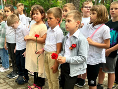 День памяти и скорби прошёл в ДОЛ "Зелёный огонёк".