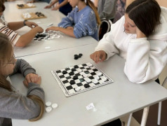 Чемпионат по шашкам в Юном железнодорожнике