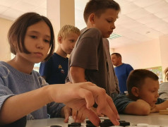 Чемпионат по шашкам в Юном железнодорожнике