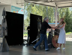 День театра в Юном железнодорожнике