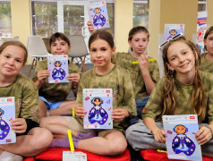✨ Вот и отправилась в путь по лету программа «Железнодорожная игротека» в ДОЛ «Зелёный Огонёк»! ✨